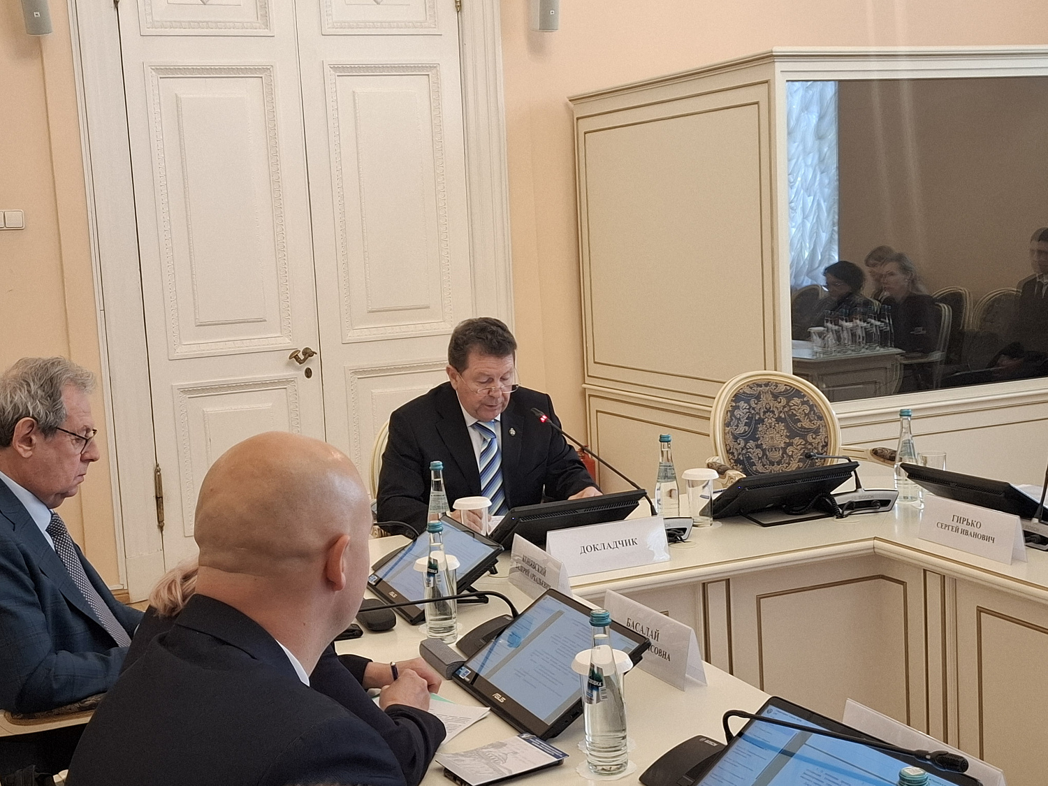 Участие в заседании Объединенной комиссии при МПА СНГ по гармонизации законодательства в сфере безопасности и противодействия новым вызовам и угрозам